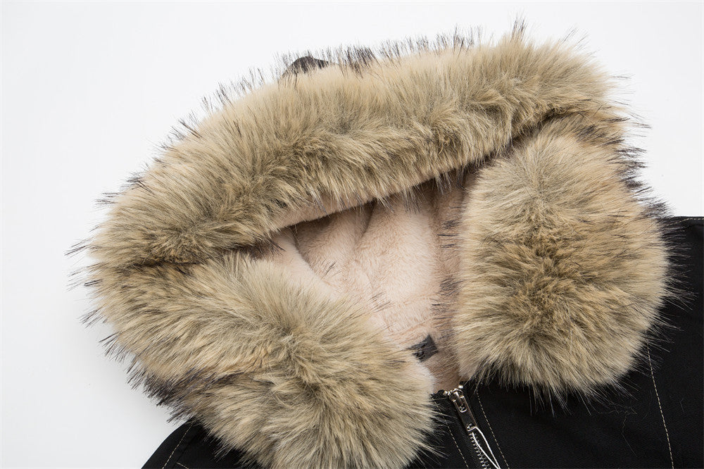 Faux Fur Lined | Hooded Puffer Jacket - OMYGOODS