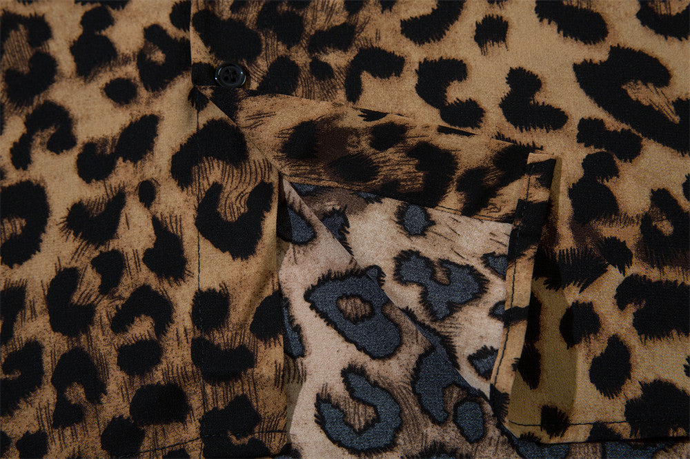 Leopard Print Oversized T-Shirt