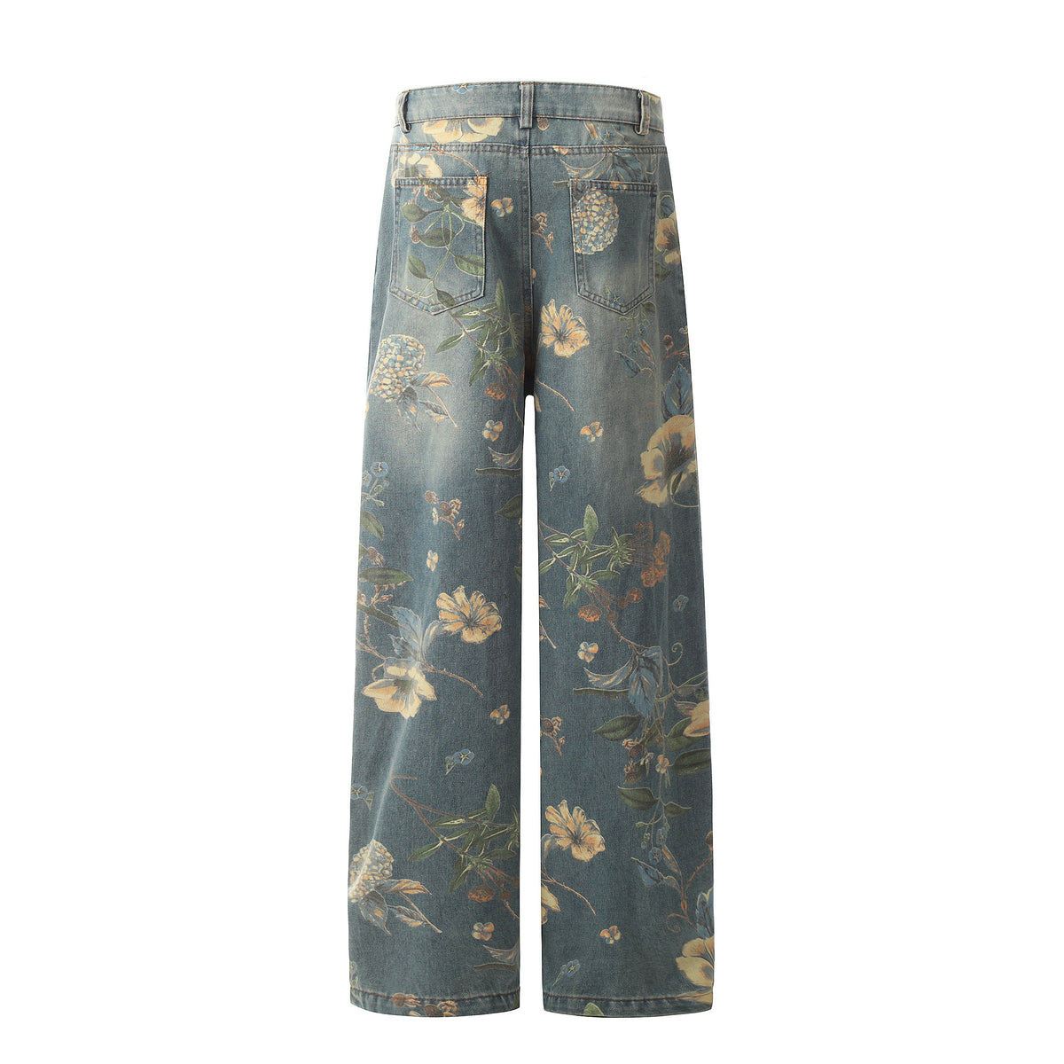 Flowers | Street Style Jeans - OMYGOODS