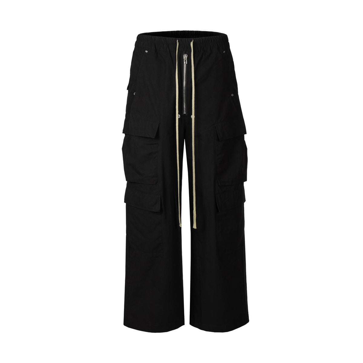 Black Pockets Stealth Cargo Pants