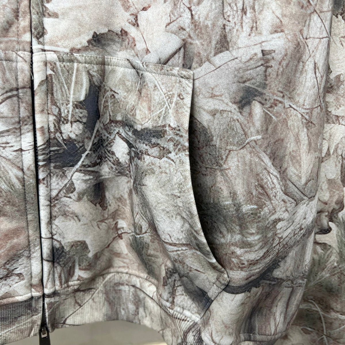 Forest Camo | Oversized Zip-Up Hoodie - OMYGOODS