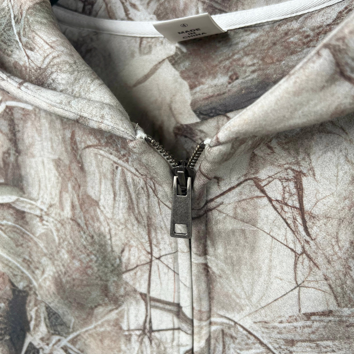 Forest Camo | Oversized Zip-Up Hoodie - OMYGOODS