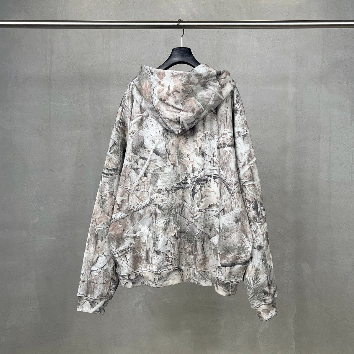 Forest Camo | Oversized Zip-Up Hoodie - OMYGOODS