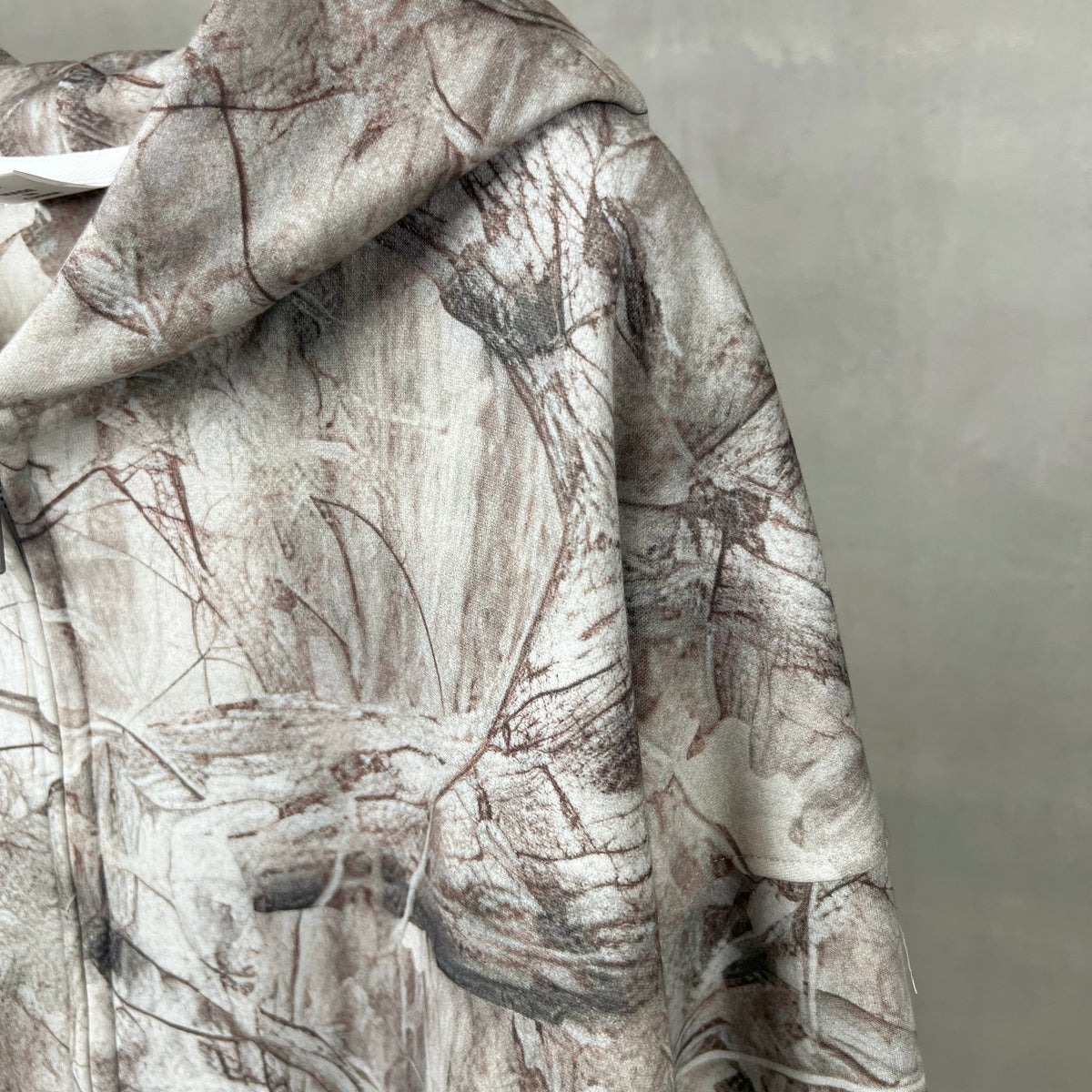 Forest Camo | Oversized Zip-Up Hoodie - OMYGOODS