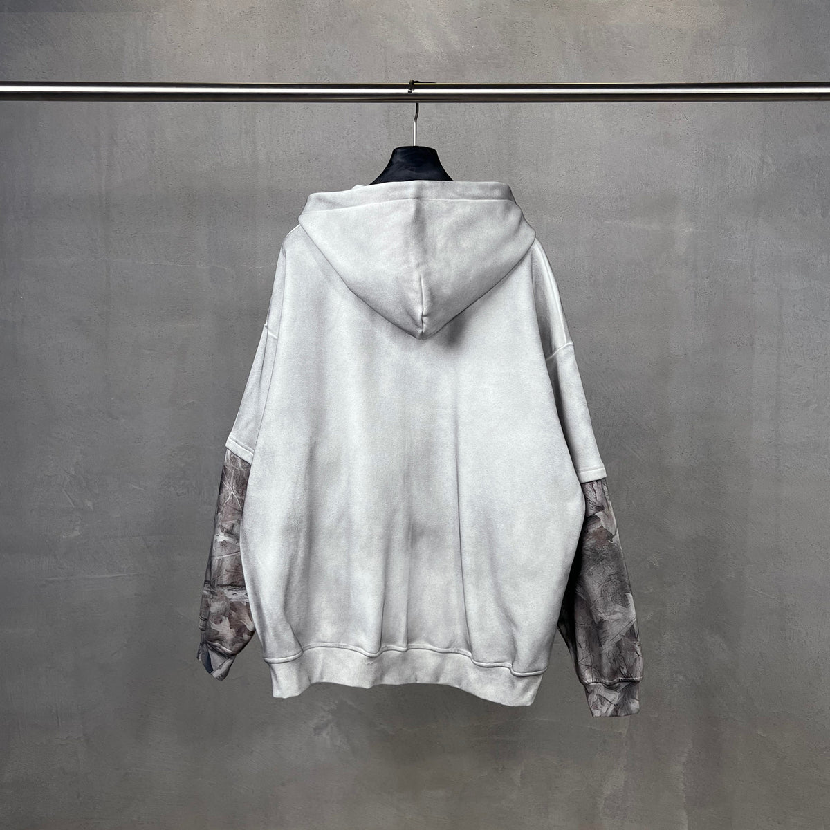 Frosted Camo Sleeve | Oversized Hoodie - OMYGOODS