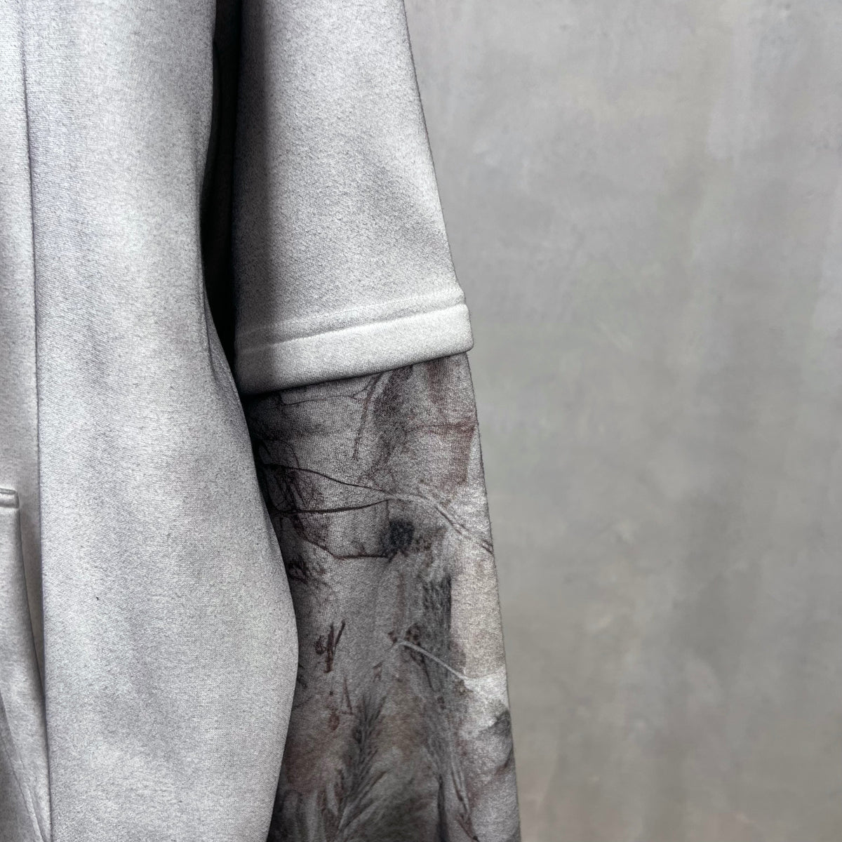Frosted Camo Sleeve | Oversized Hoodie - OMYGOODS