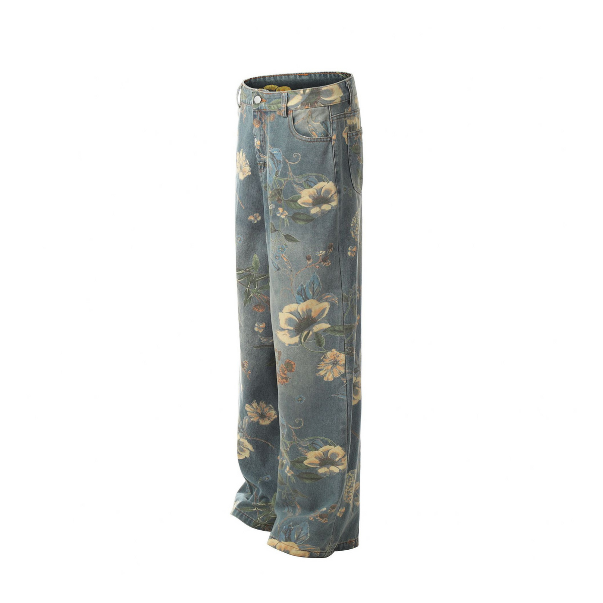 Floral Serenity Jean Pants