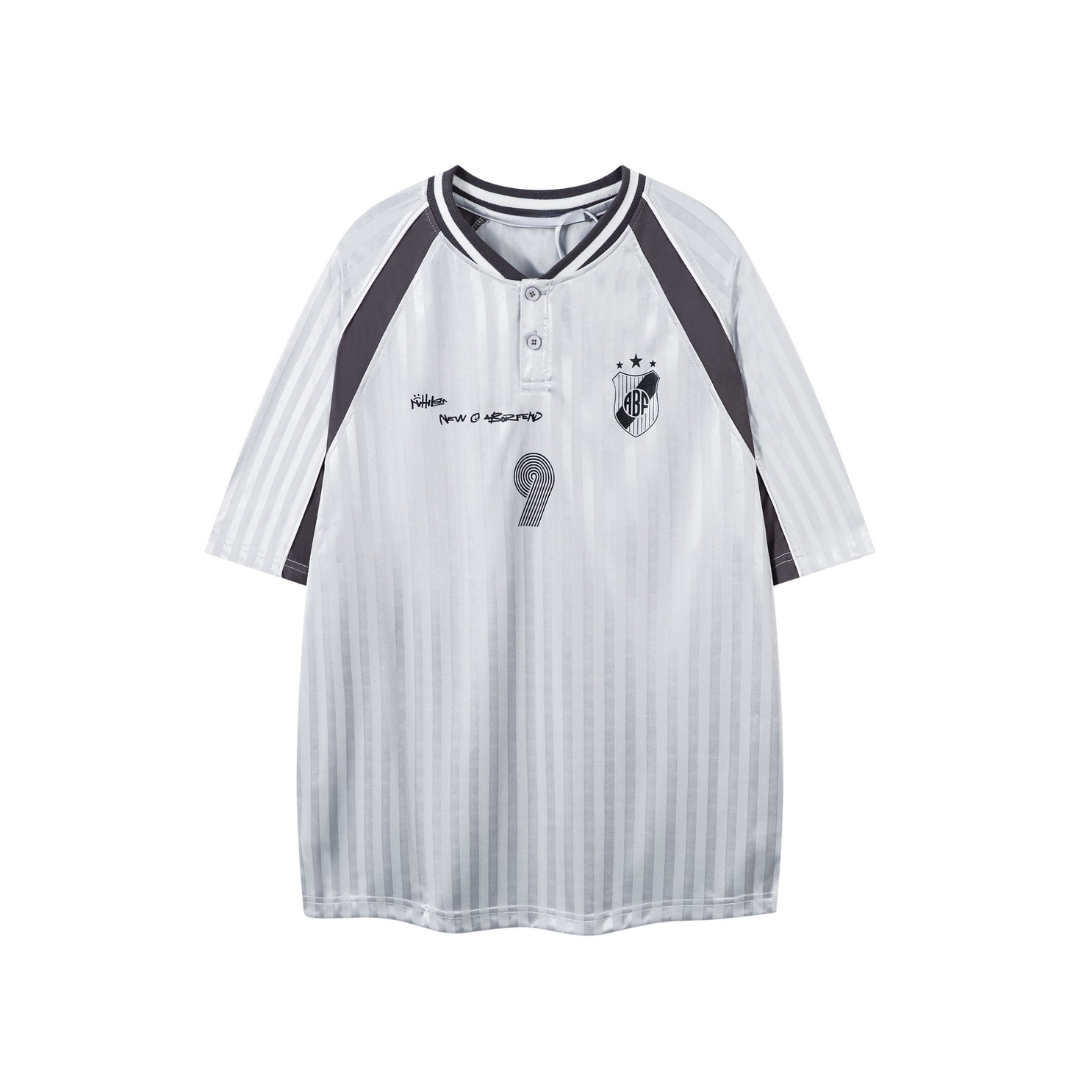 Number 9 Pinstripe Jersey