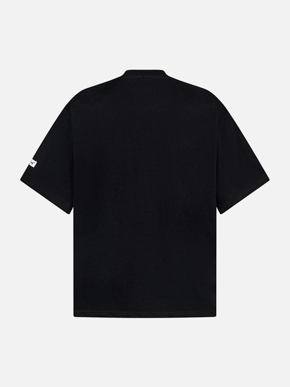 Omygoods Fun "OK!" Graphic T-Shirt