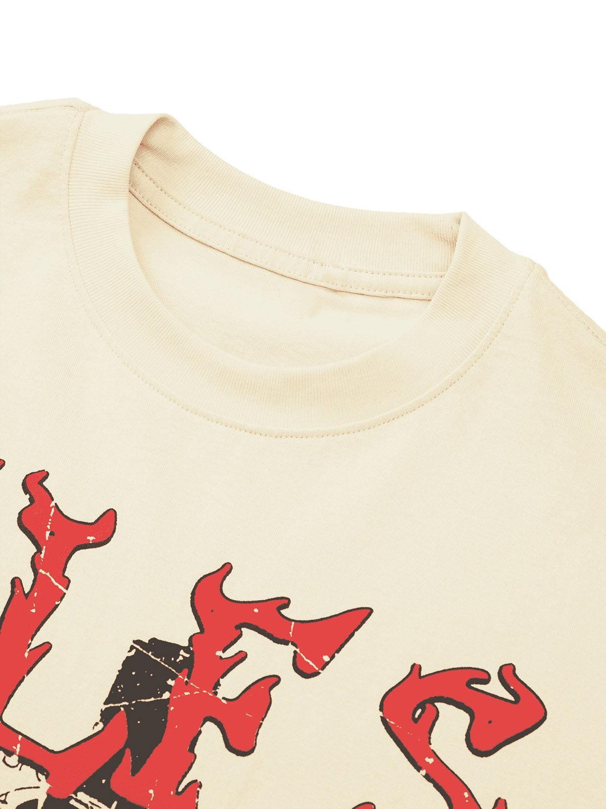Omygoods Funny Jesus Graffiti Street Rap T-Shirt