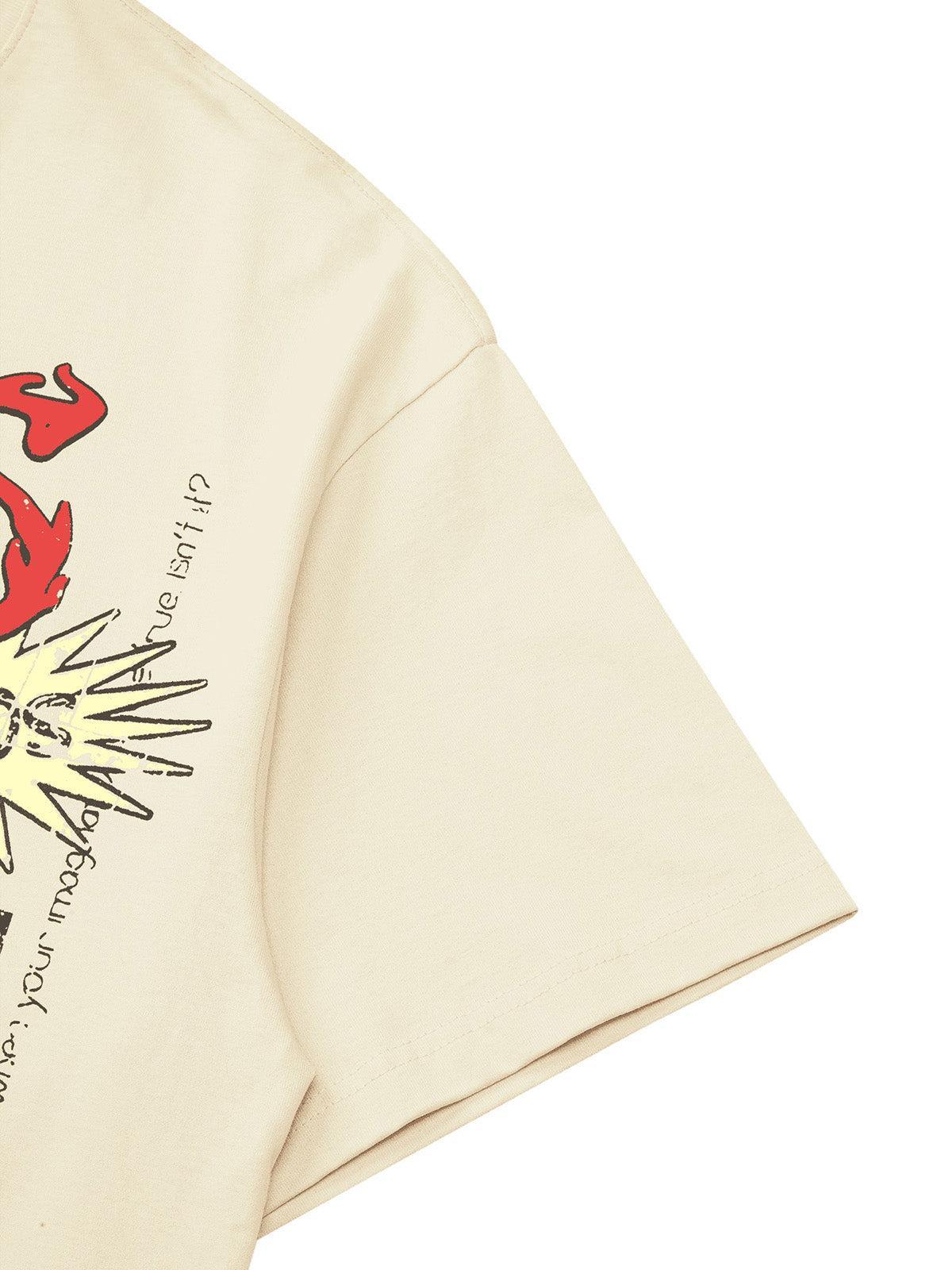 Omygoods Funny Jesus Graffiti Street Rap T-Shirt