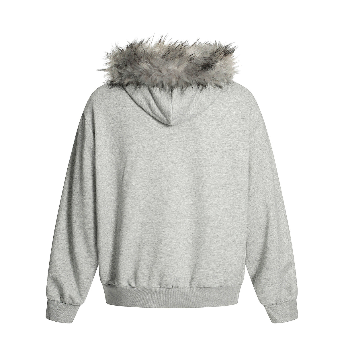 Gothic Fur Collar | Zip Up Hoodie - OMYGOODS