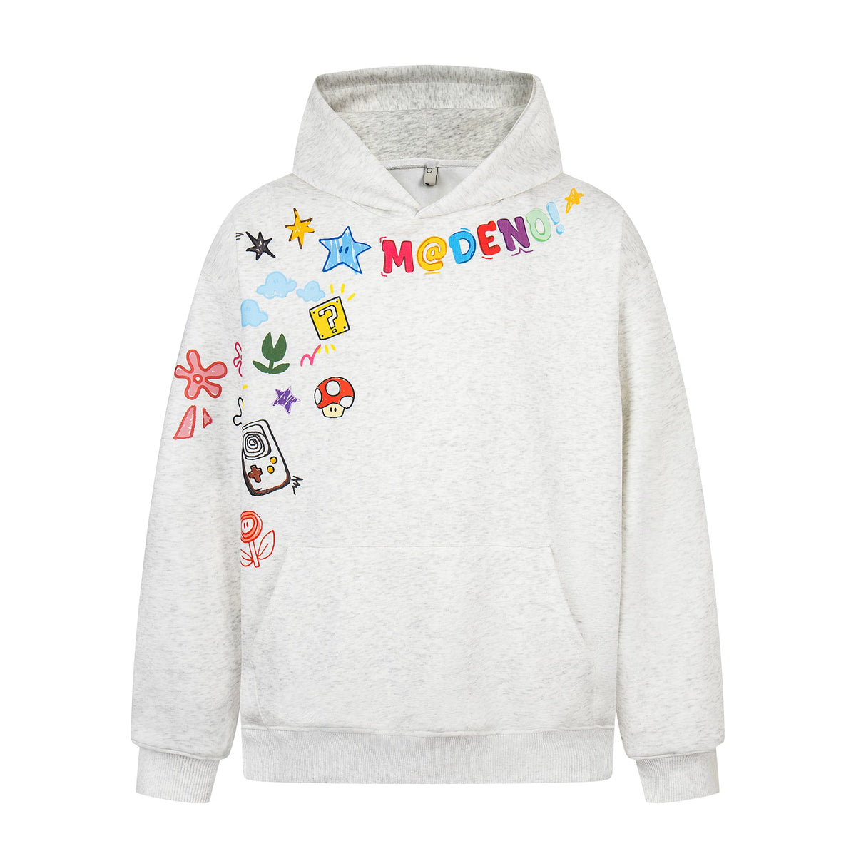 Graffiti Cartoon Print | Pullover Hoodie - OMYGOODS