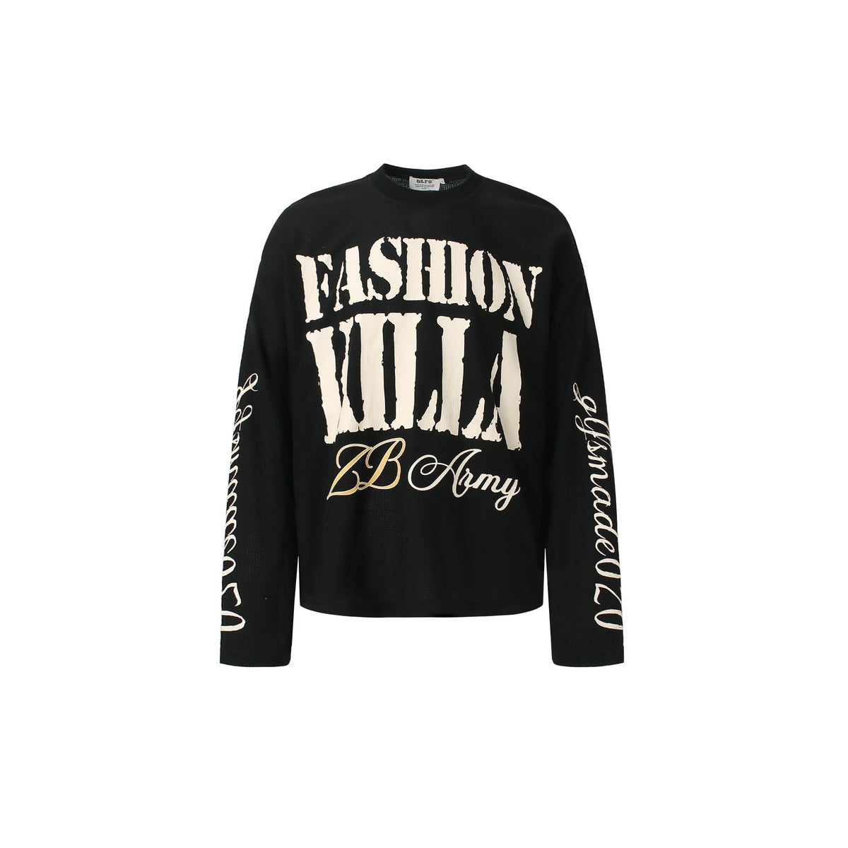 Graphic Letter Sweatshirt | Crew Neck Long Sleeve Pullover - OMYGOODS