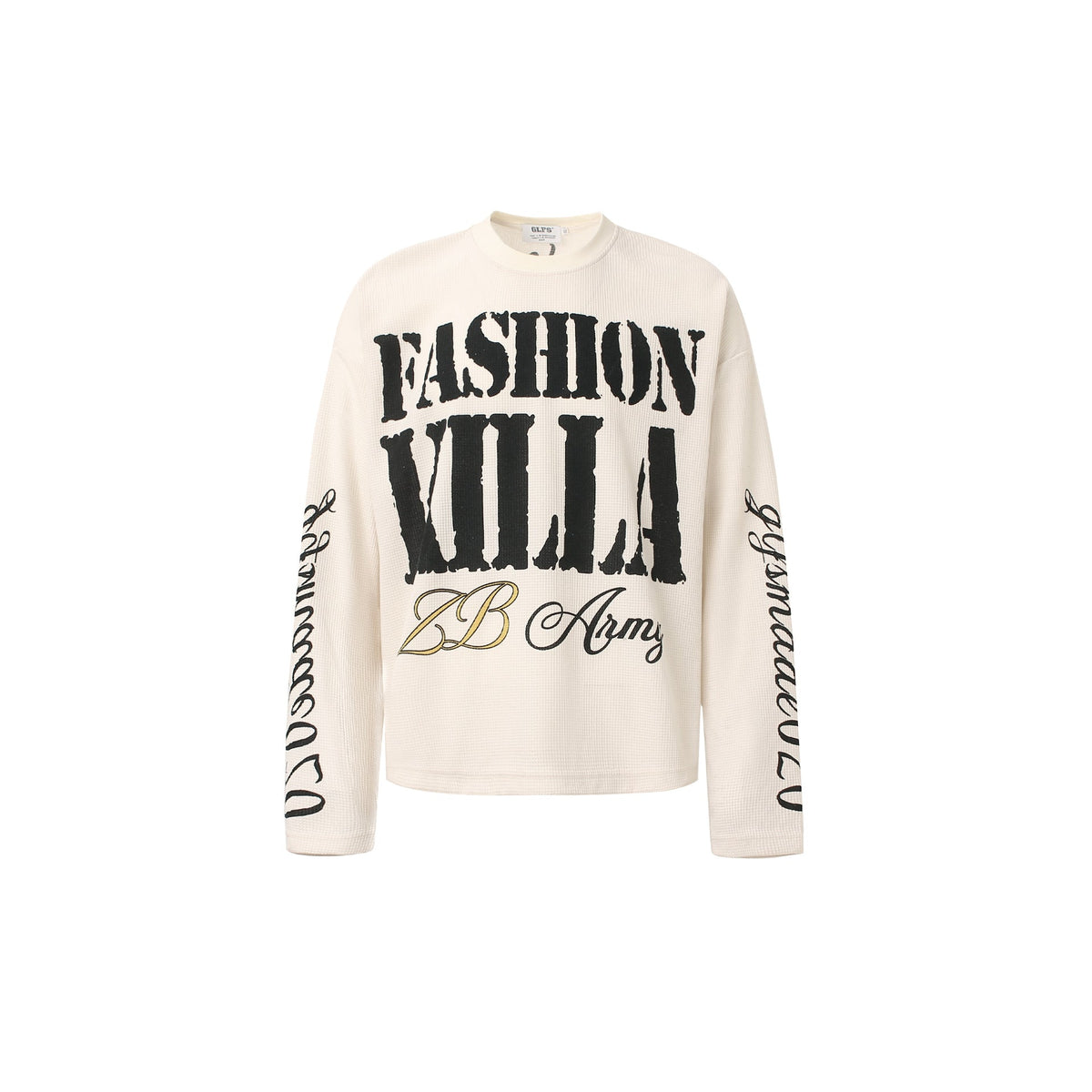 Graphic Letter Sweatshirt | Crew Neck Long Sleeve Pullover - OMYGOODS