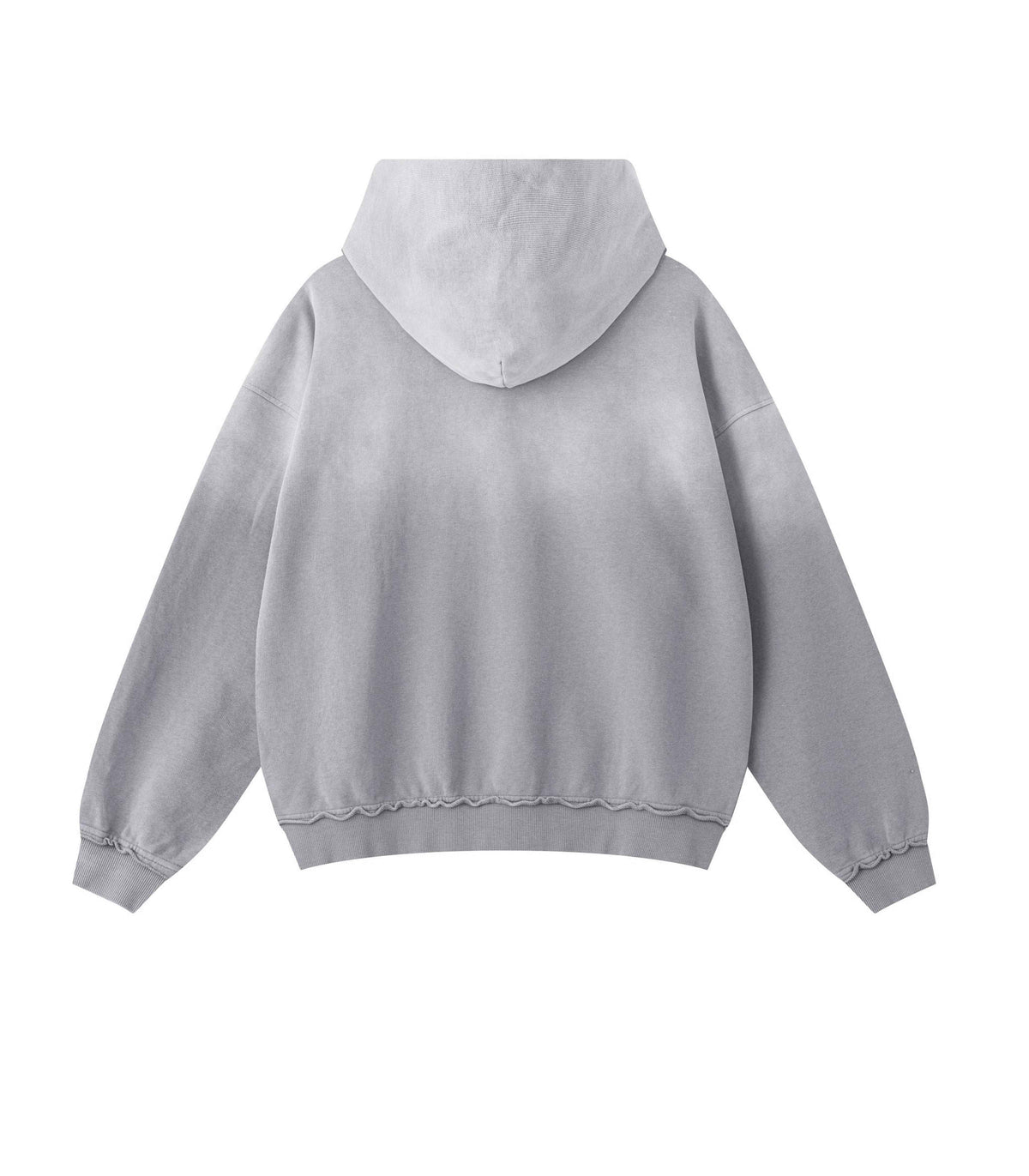 GREY SUNFADE HOODIE