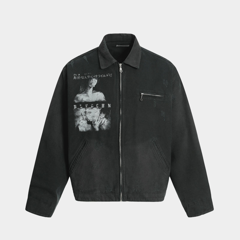 Grunge Graphic Mood | Street Jacket - OMYGOODS