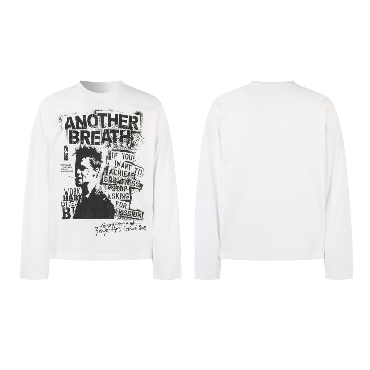 Grunge Portrait Print | Graphic Sweatshirt - OMYGOODS