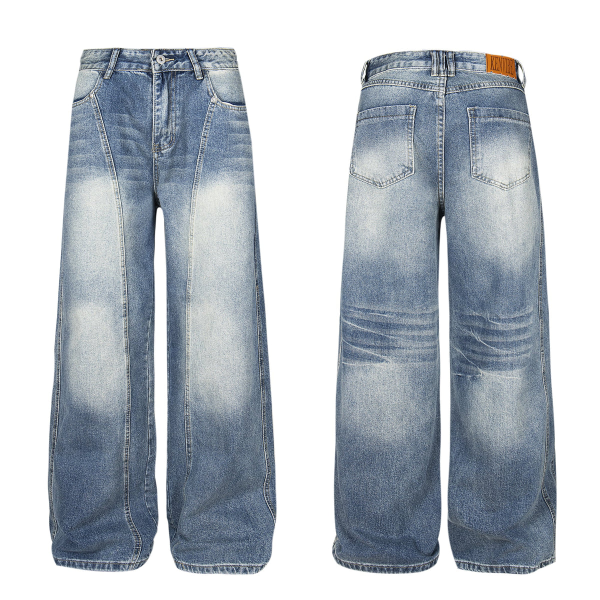 Heavy Bleached | Demin Jeans - OMYGOODS