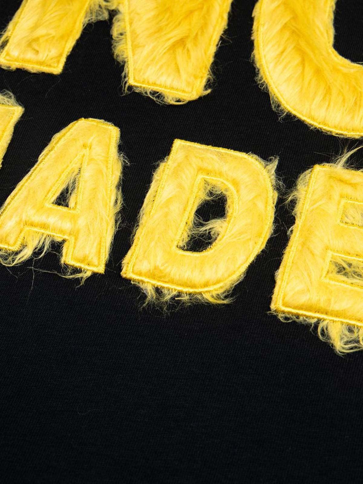 Omygoods Heavy Retro Patch Embroidered T-Shirt