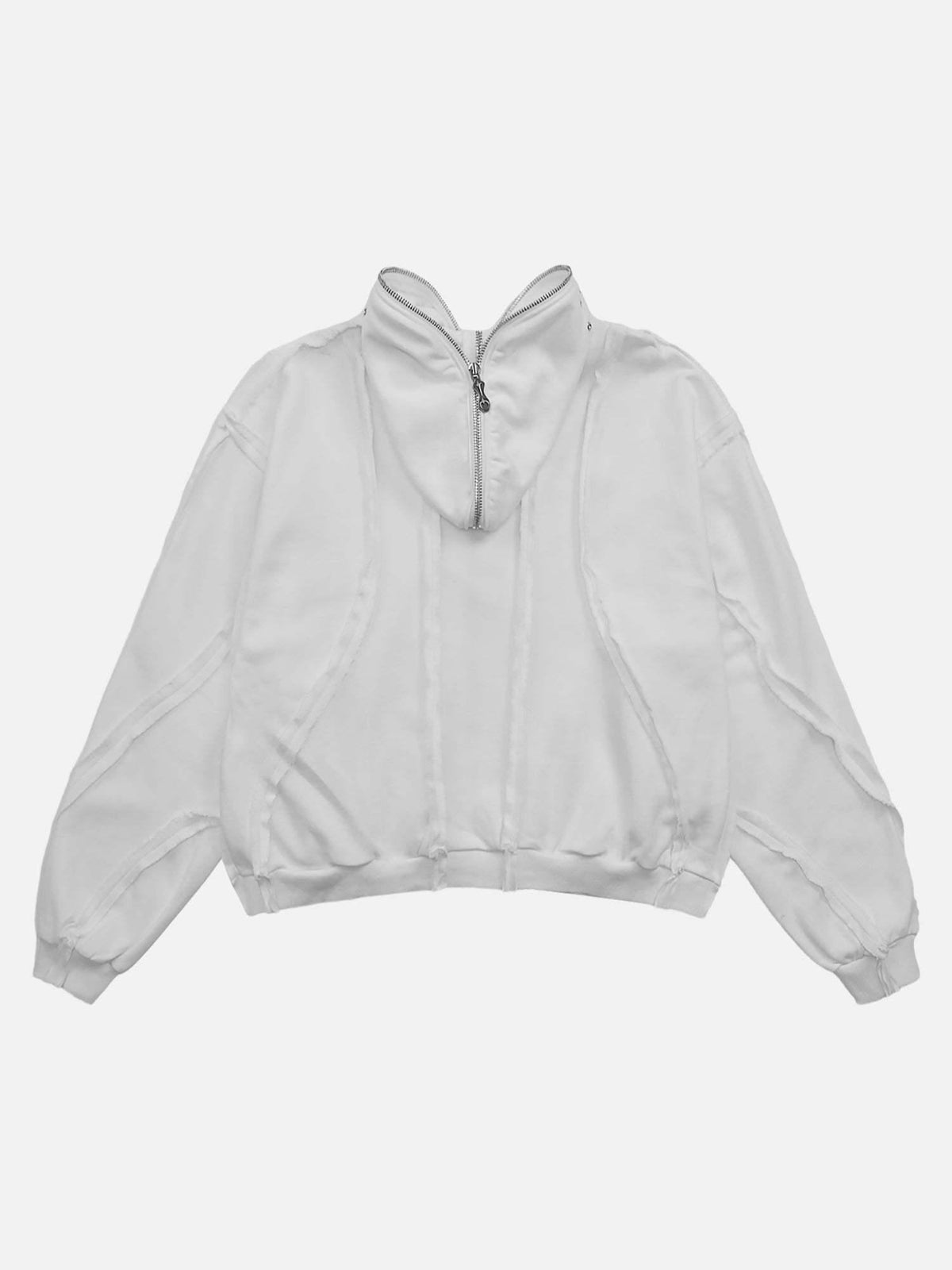Omygoods Heavyweight Batik Washed Distressed Hoodie