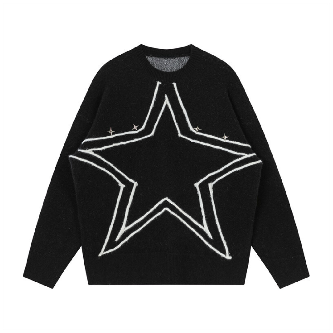 Midnight Star Emblem Sweater