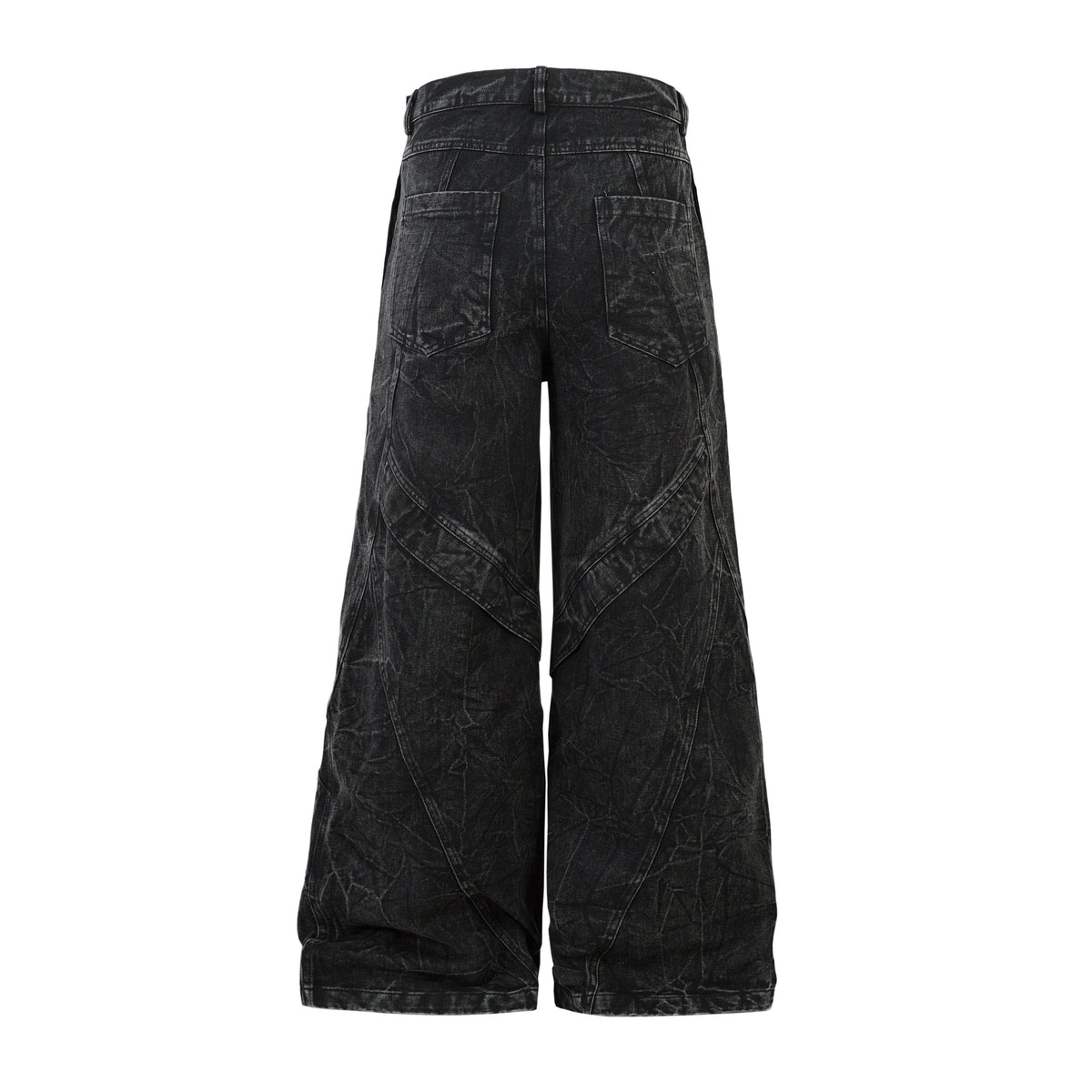 High Street Functional Structured Design Tie-Dye Baggy Jeans - OMYGOODS