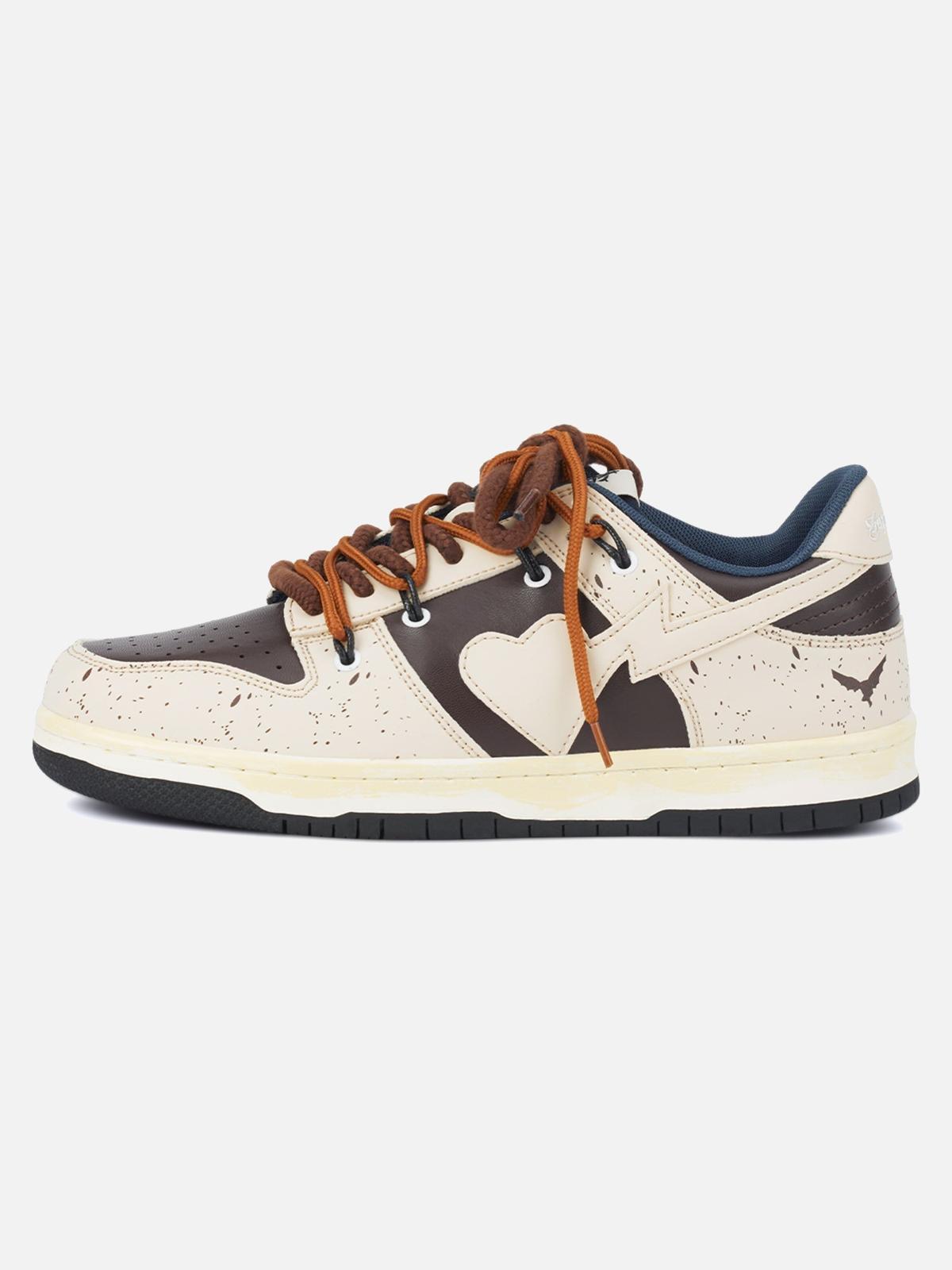 Omygoods High Street Love Sneakers
