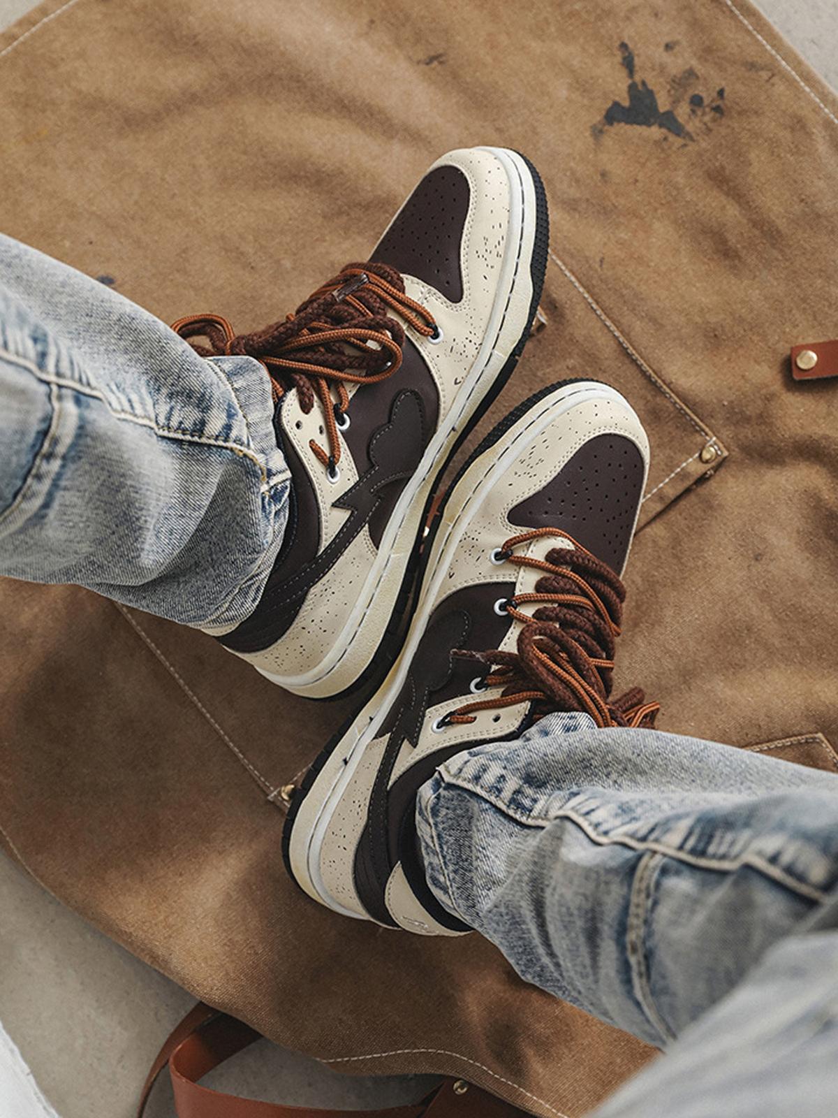 Omygoods High Street Love Sneakers