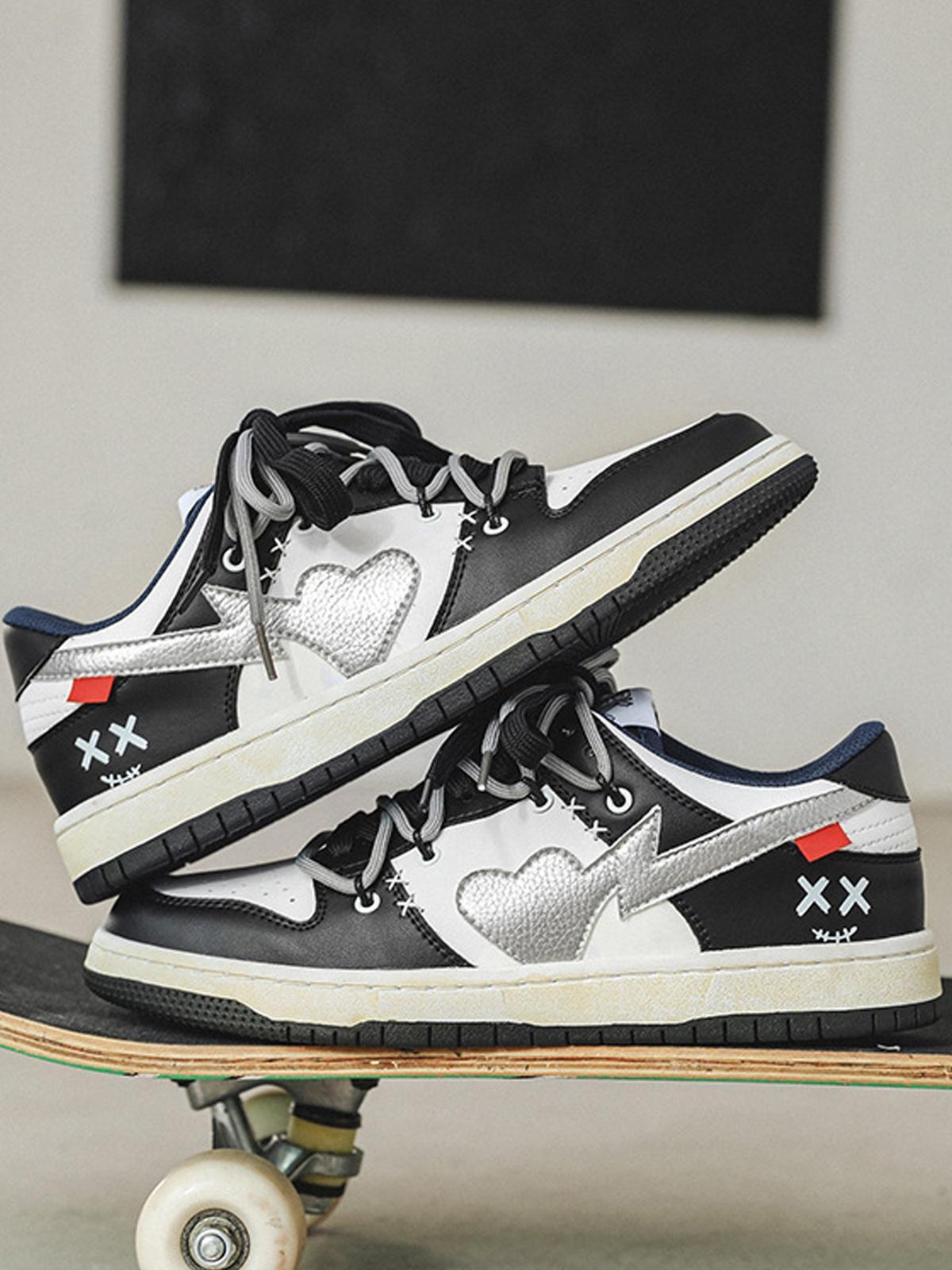 Omygoods High Street Love Sneakers