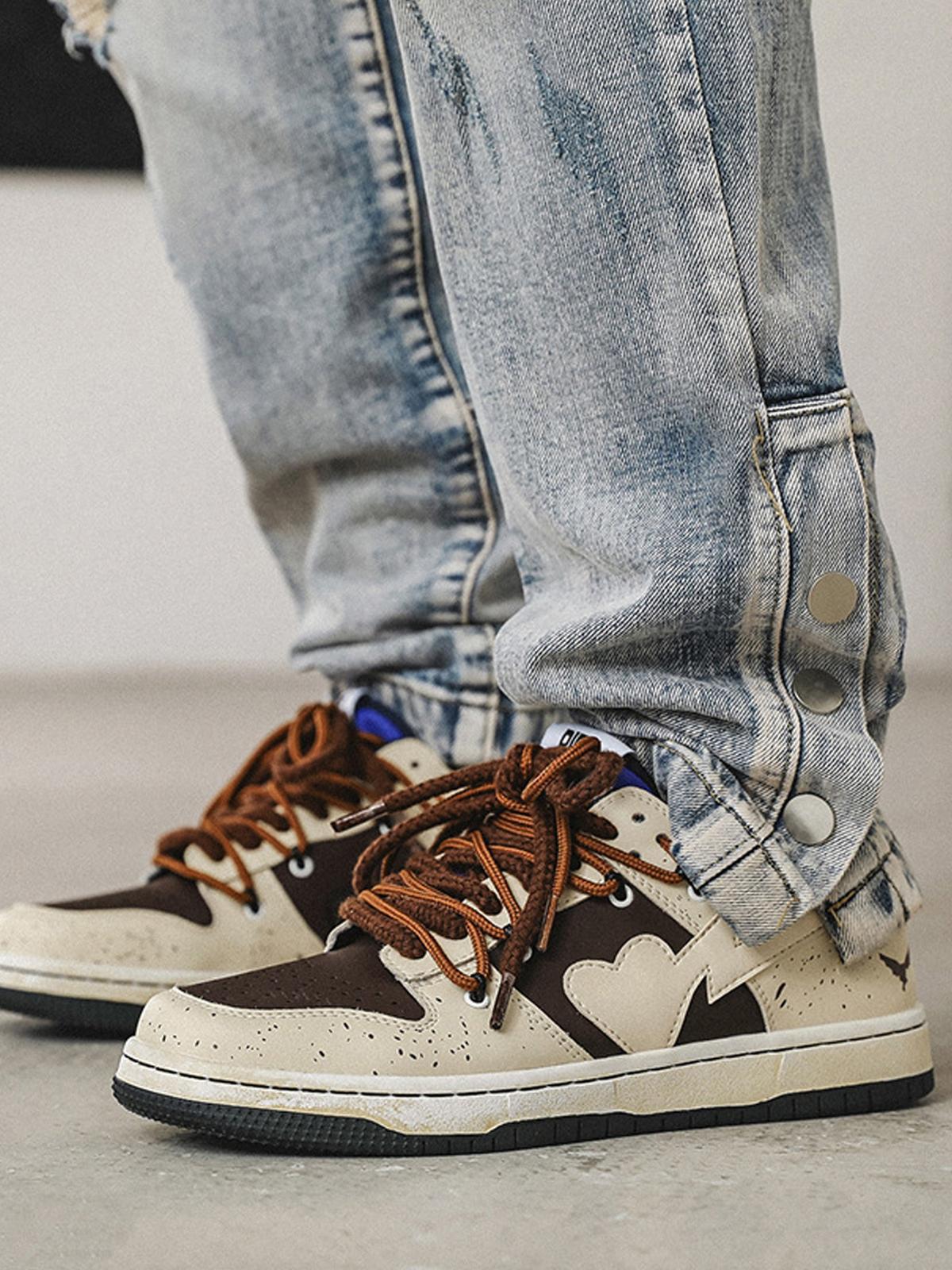 Omygoods High Street Love Sneakers