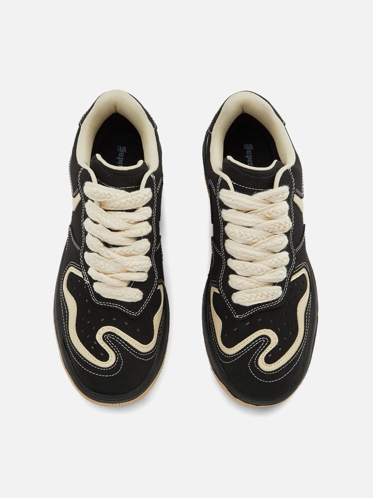 Omygoods High Street Skateboard Couple Shoes