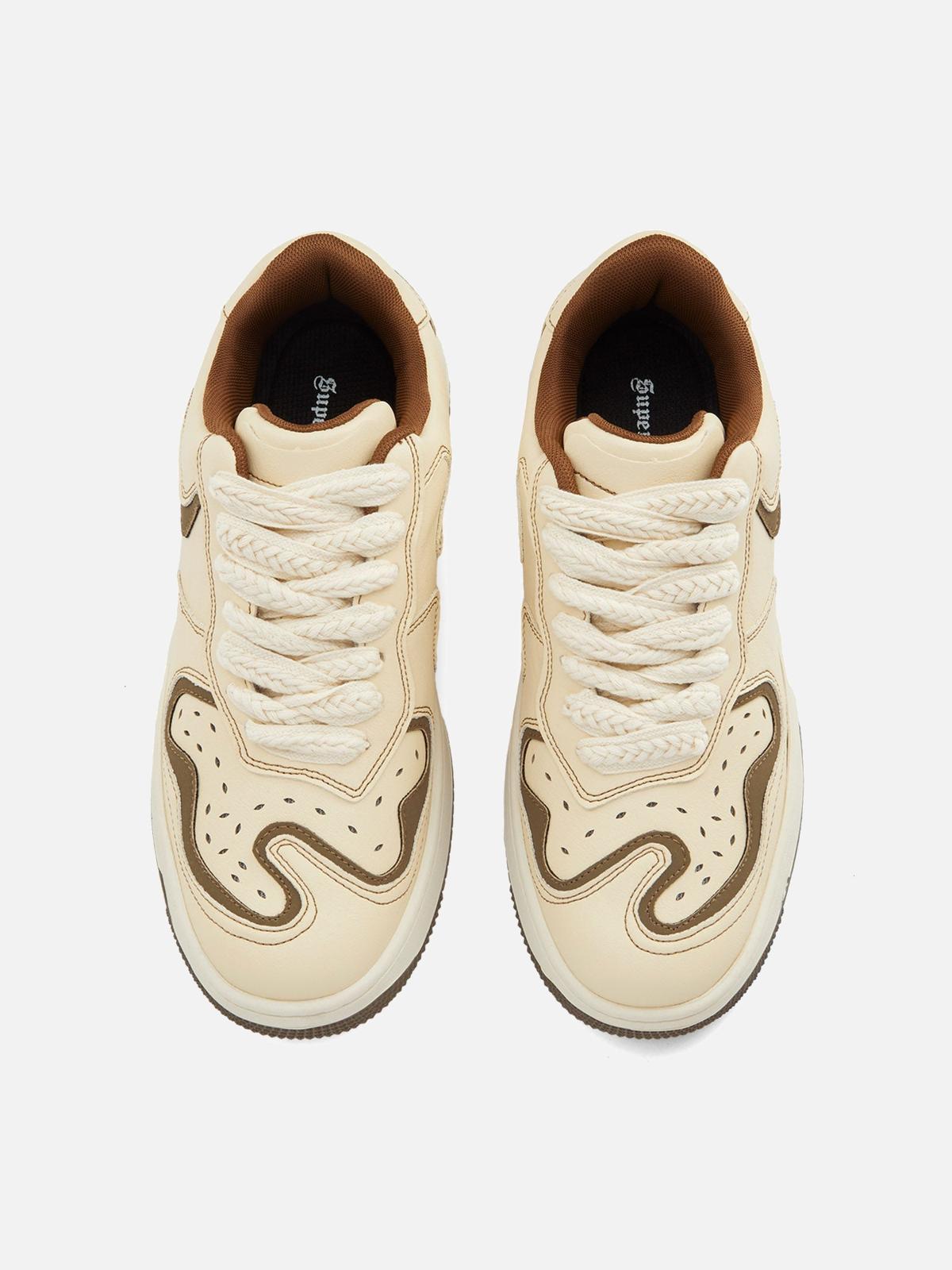 Omygoods High Street Skateboard Couple Shoes