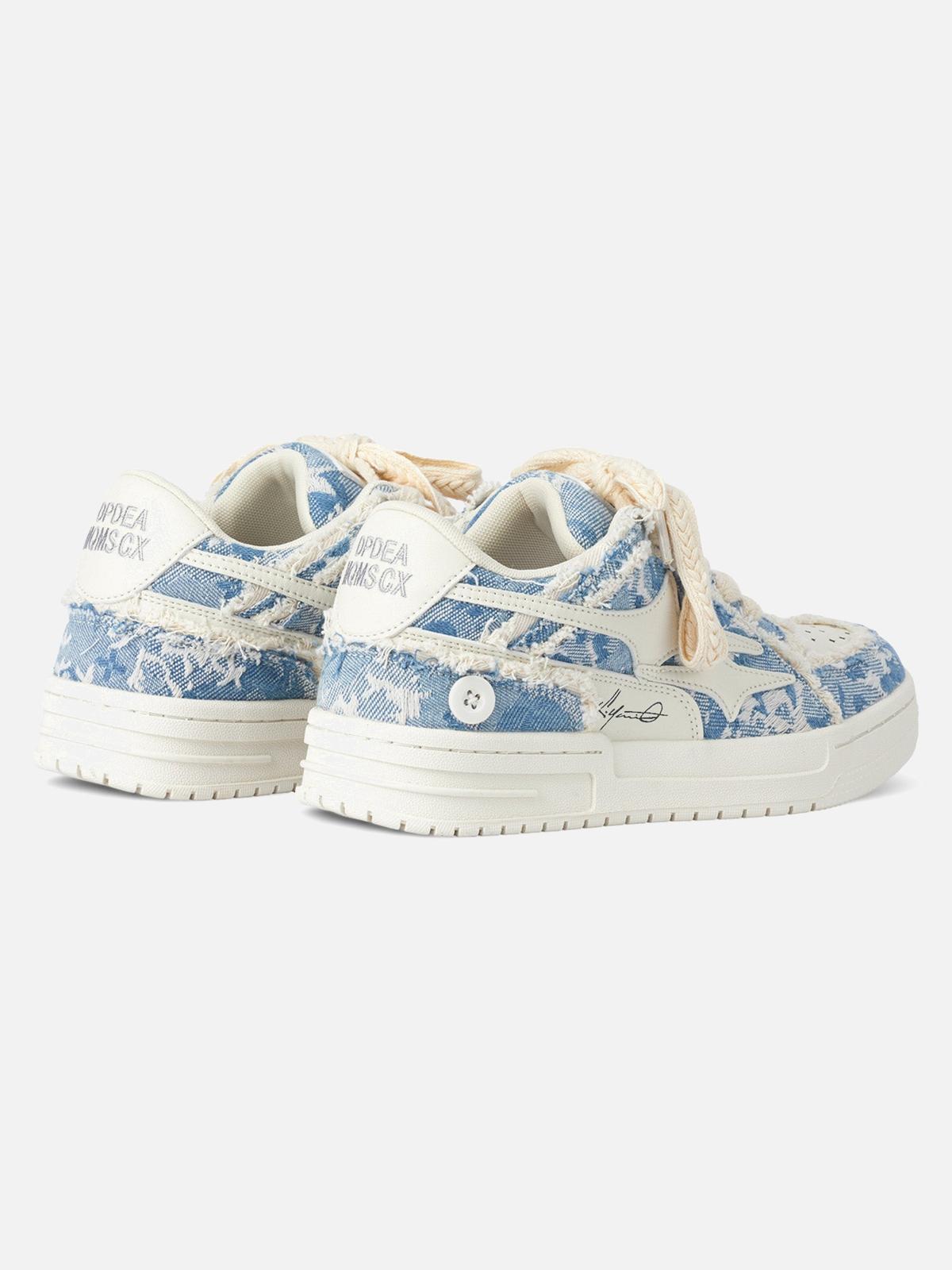 Omygoods Hundred High Street Board Shoes Couple Shoes