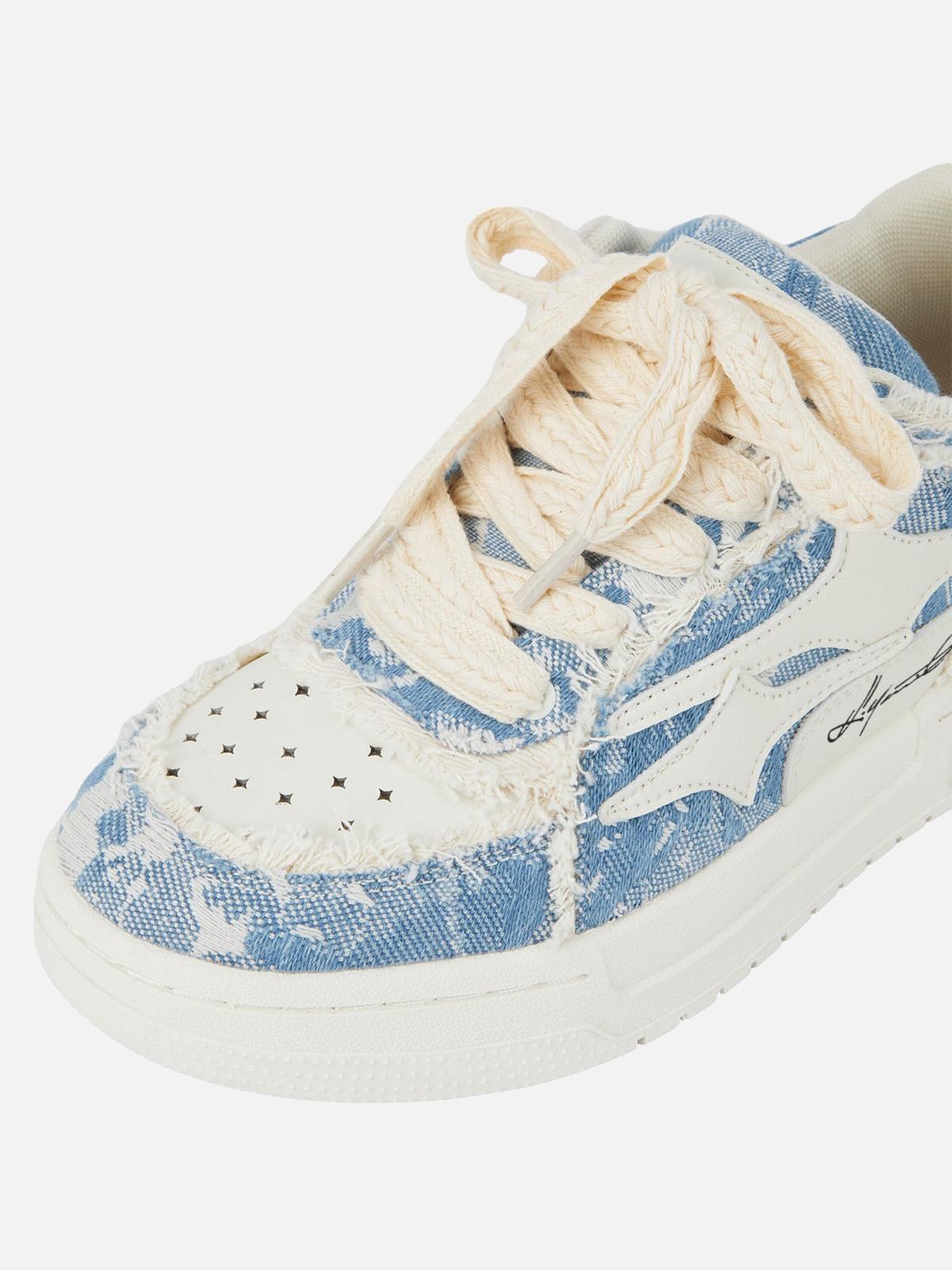Omygoods Hundred High Street Board Shoes Couple Shoes