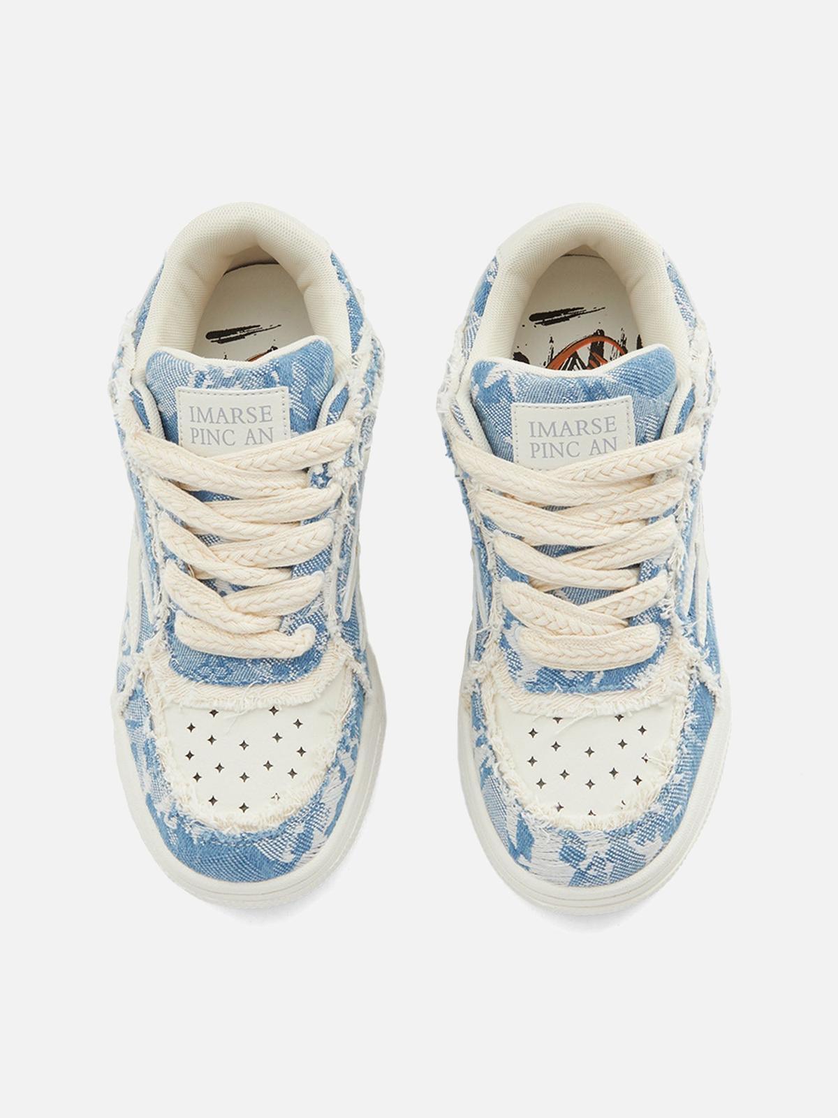 Omygoods Hundred High Street Board Shoes Couple Shoes