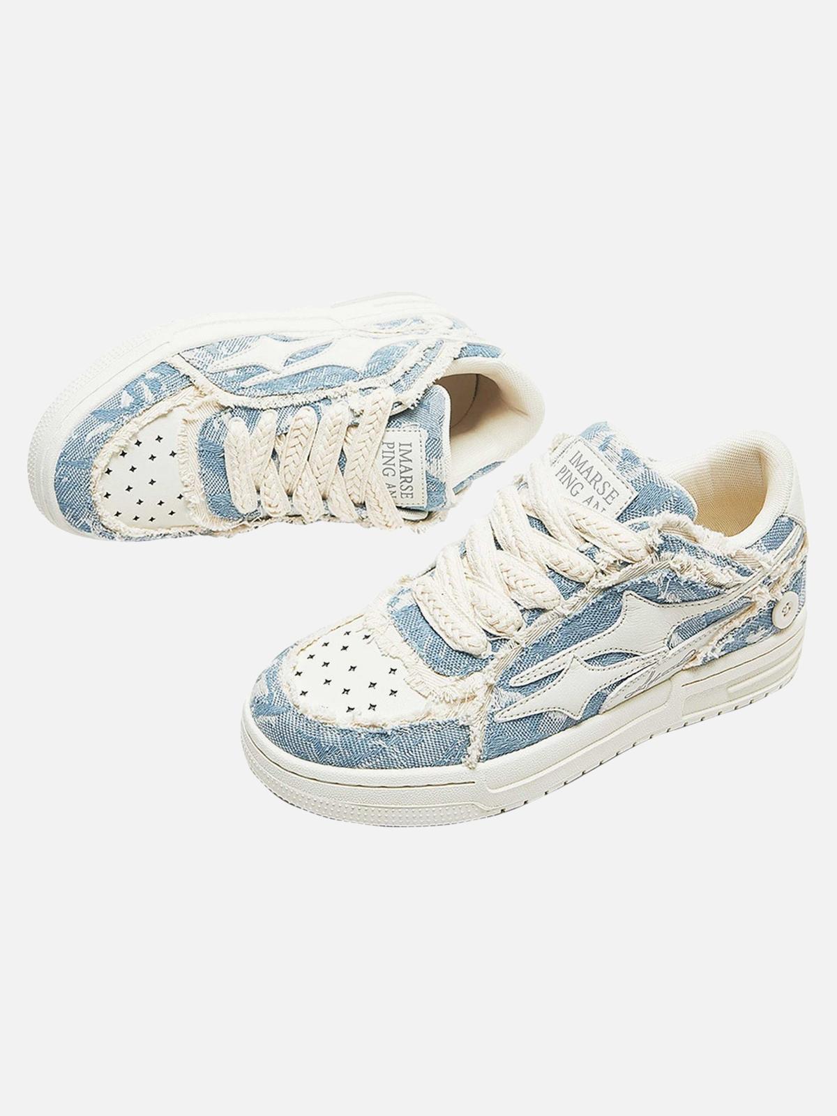 Omygoods Hundred High Street Board Shoes Couple Shoes