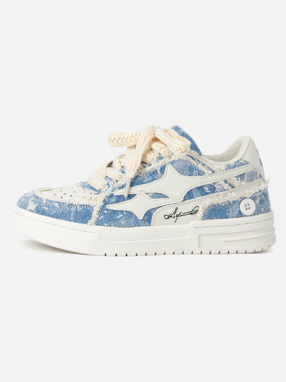 Omygoods Hundred High Street Board Shoes Couple Shoes
