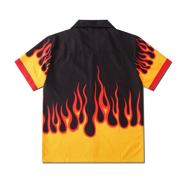Black Flames Shirt