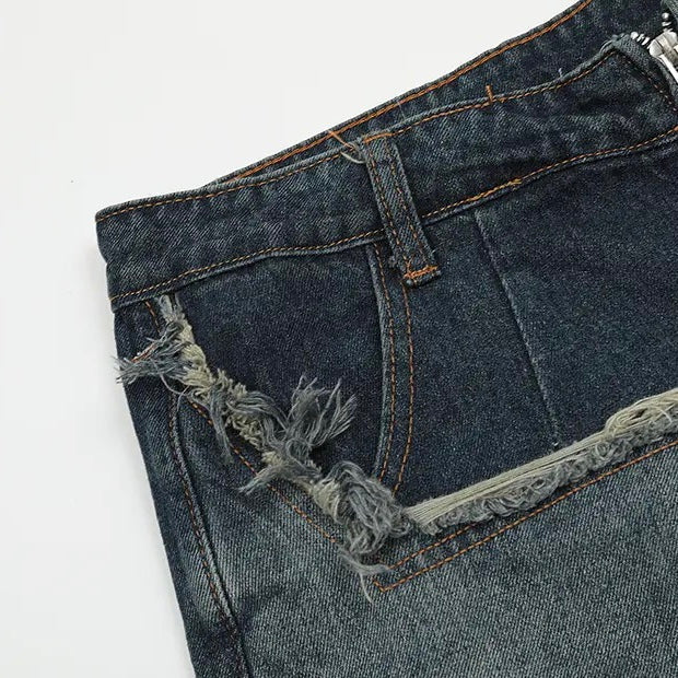 Tassel Star Denim Shorts