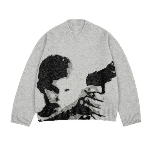 Shooting Kid Sweater