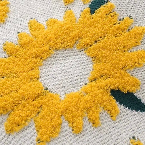 Sunflower Knitted Sweater