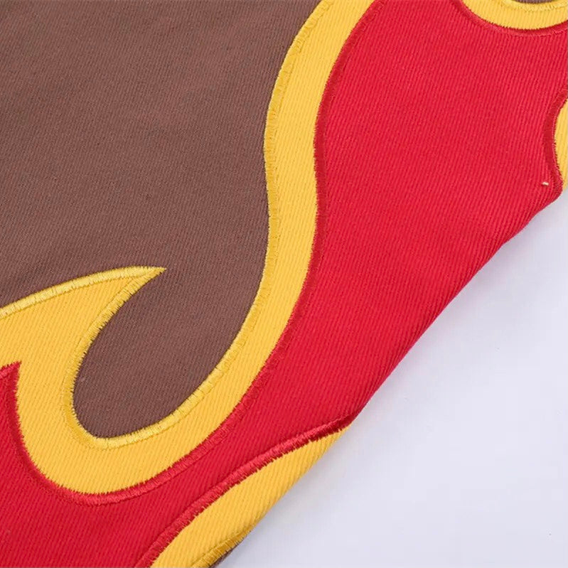 Fire Patched Pants