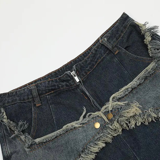 Tassel Star Denim Shorts