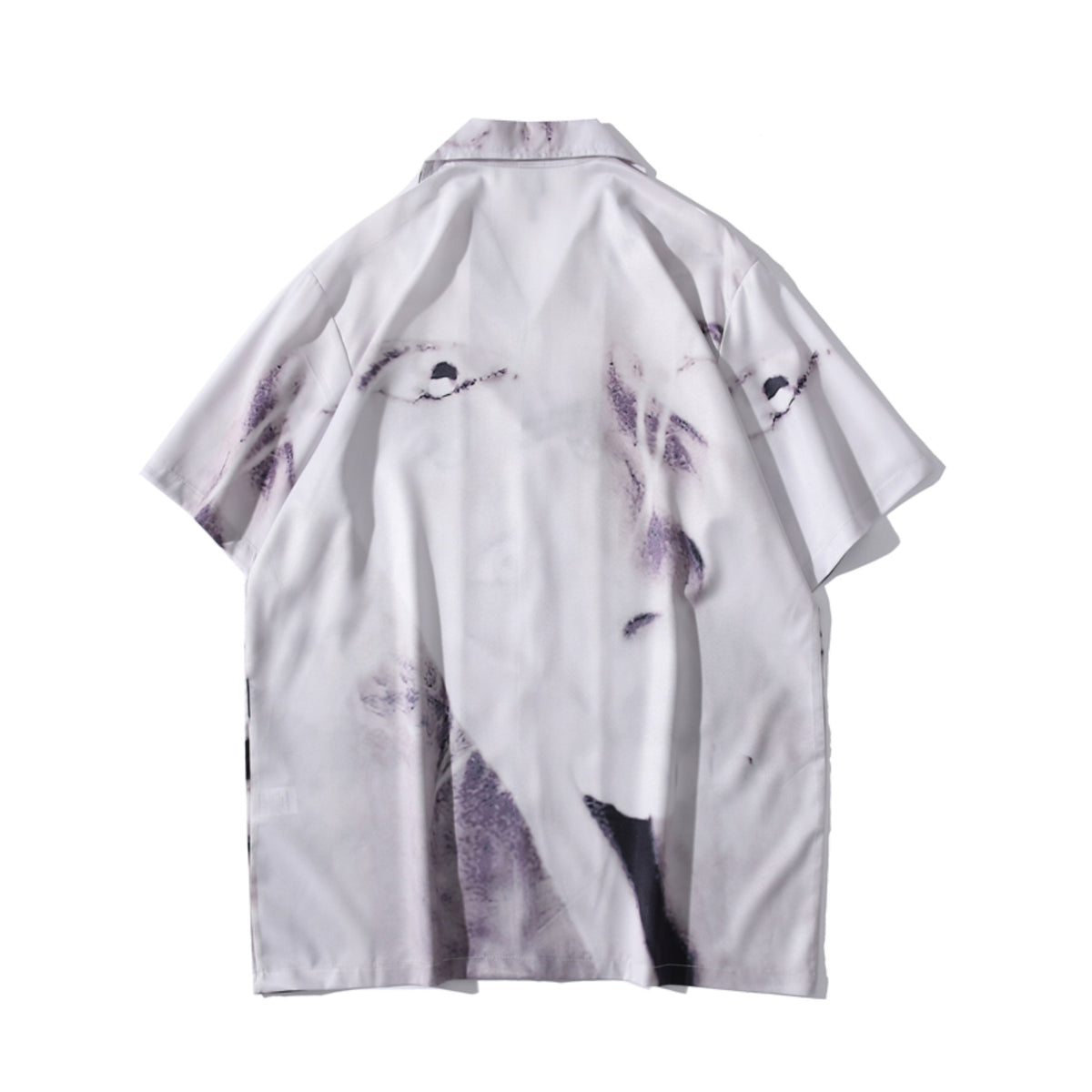 Vintage Face Print Shirt