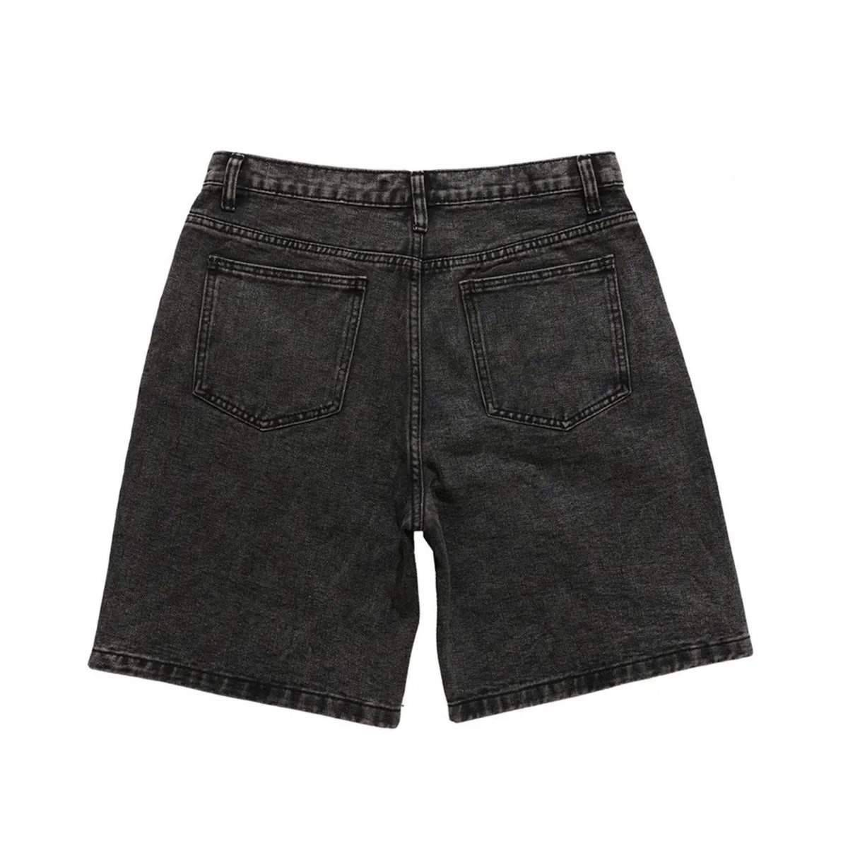 Star Patchwork Denim Shorts