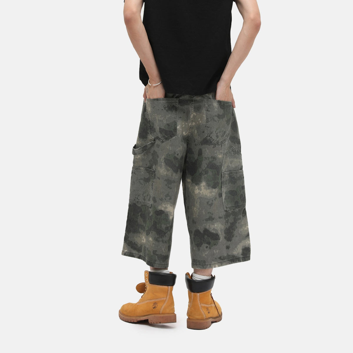 Ink Camo Utility Cargo Shorts – Style Meets Functionality - OMYGOODS