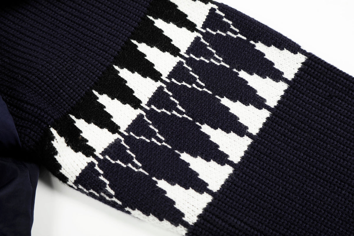Knit Contrast | Fleece Hooded Jacket - OMYGOODS