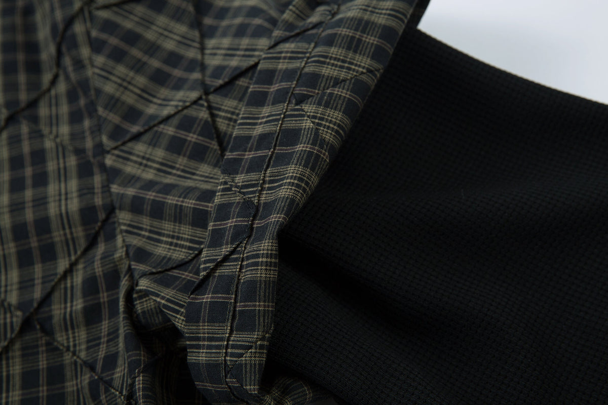 Layered Plaid Shirt | Street Sweatshirt - OMYGOODS