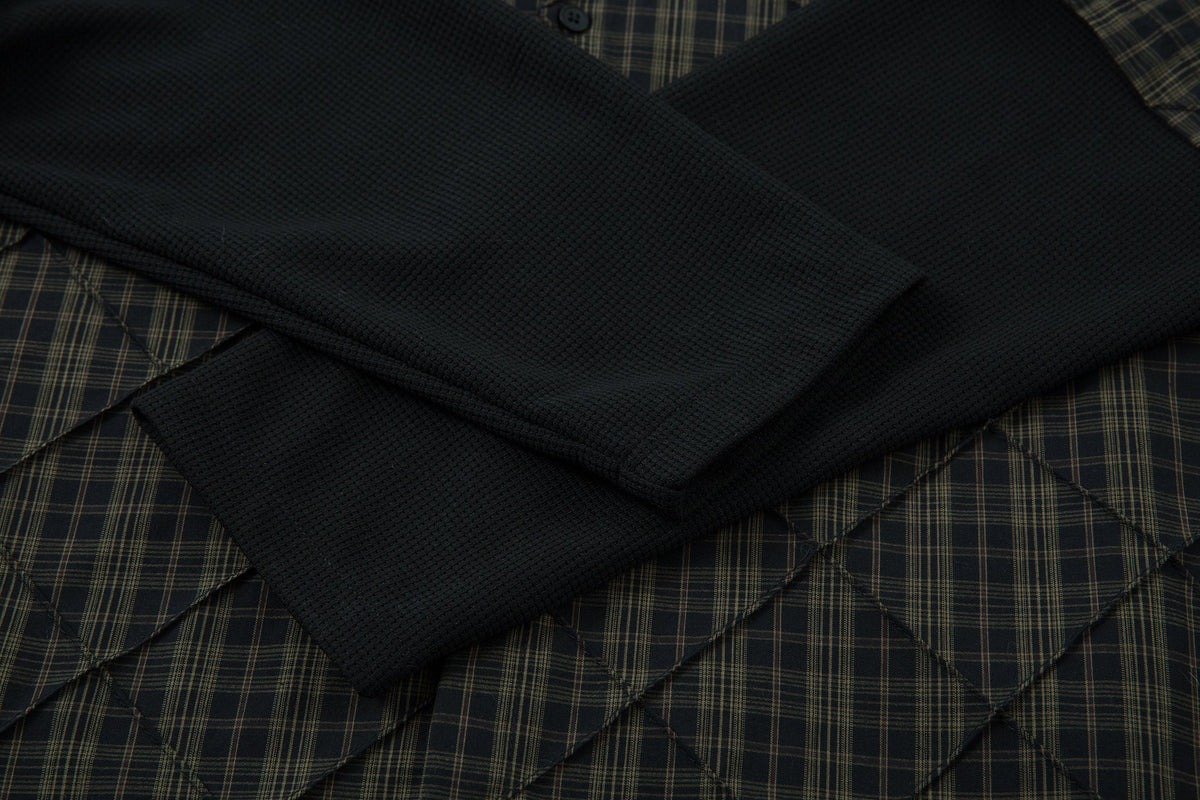 Layered Plaid Shirt | Street Sweatshirt - OMYGOODS